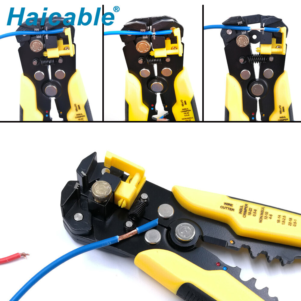 Multi-function Max 6mm² Strip Cut Crimp HS-056