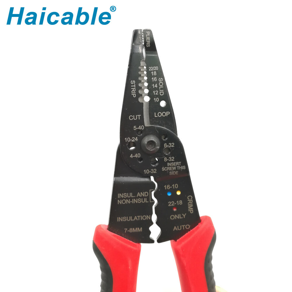 Multi-function Max 6mm² Strip Cut Crimp HS-083