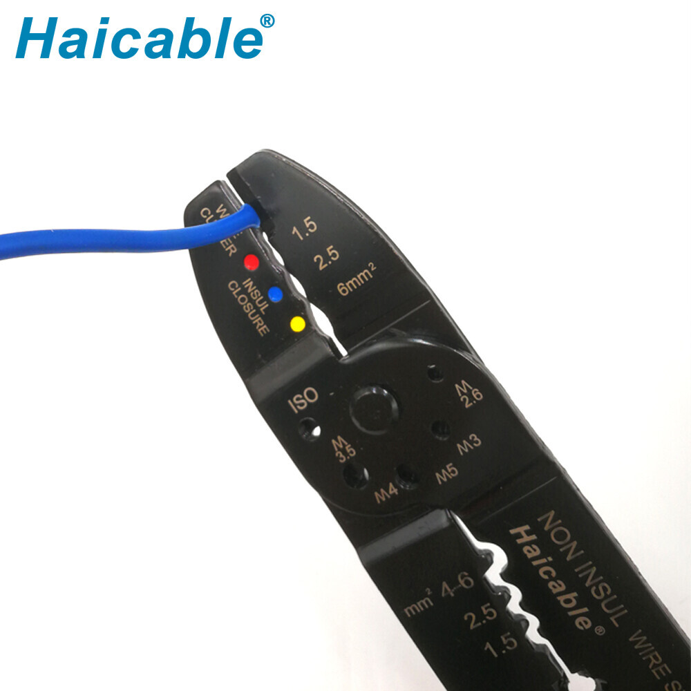 Multi-function Max 6mm² Strip Cut Crimp HS-313