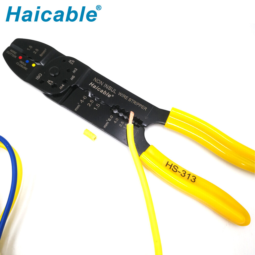 Multi-function Max 6mm² Strip Cut Crimp HS-313