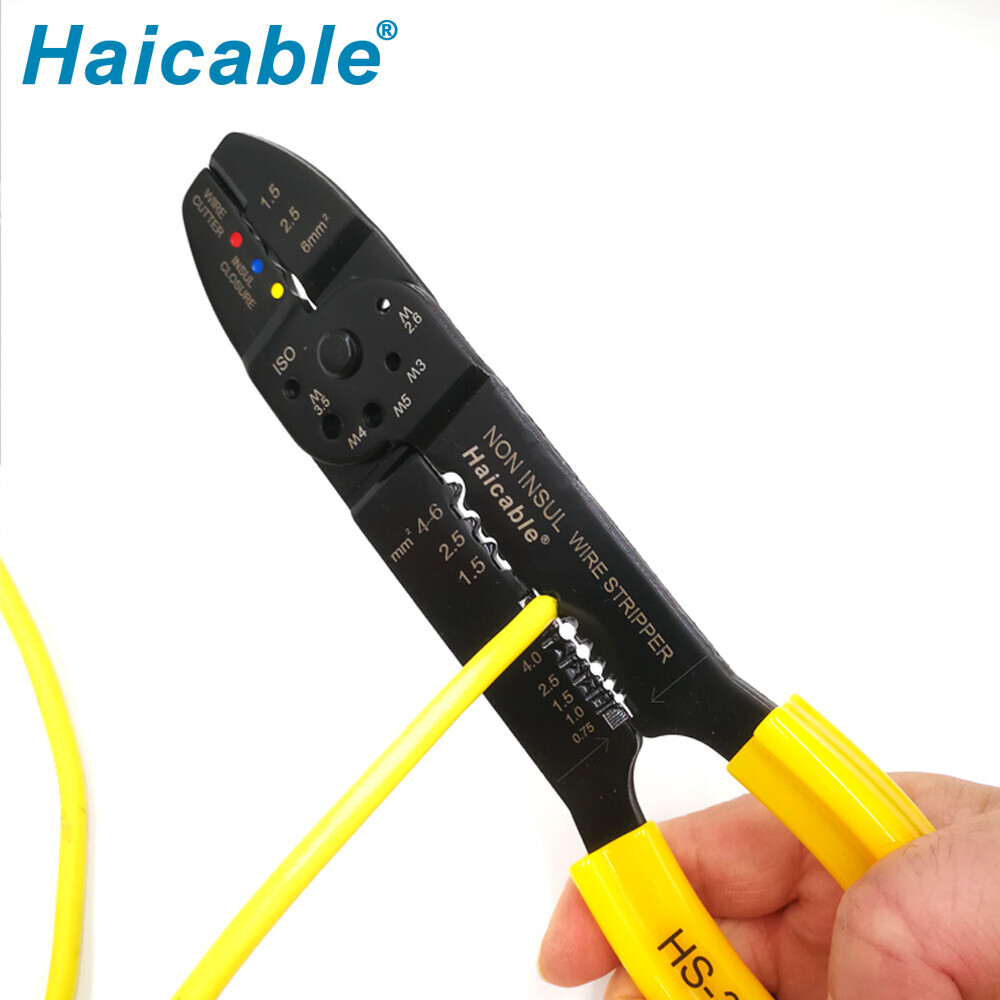 Multi-function Max 6mm² Strip Cut Crimp HS-313