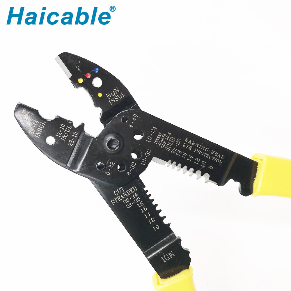 Multi-function Max 6mm² Strip Cut Crimp HS-081