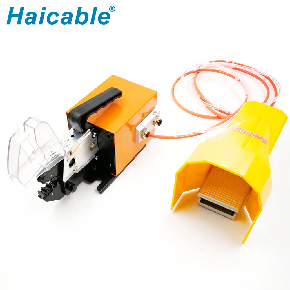 AM-10 Pneumatic Type Terminal Crimping Machine