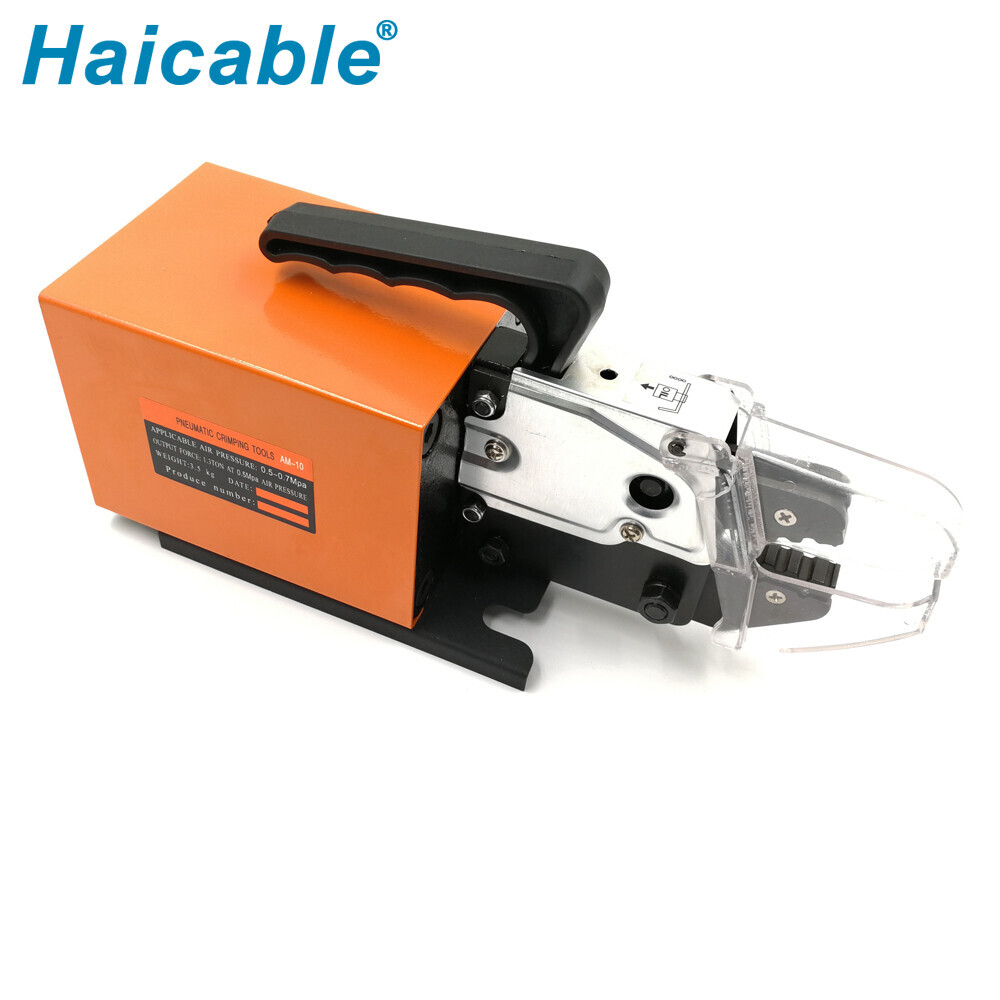 AM-10 Pneumatic Type Terminal Crimping Machine