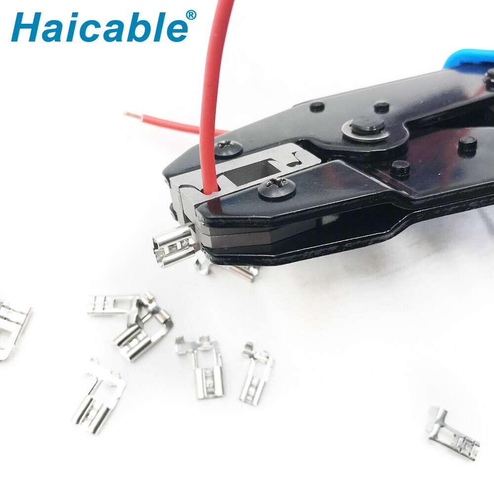 Non-Insulated 90°Flag Terminals Crimping Tools LX-0506FL