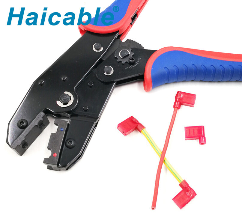 Insulated 90°Flag Terminals Crimping Tools LXR-07FL