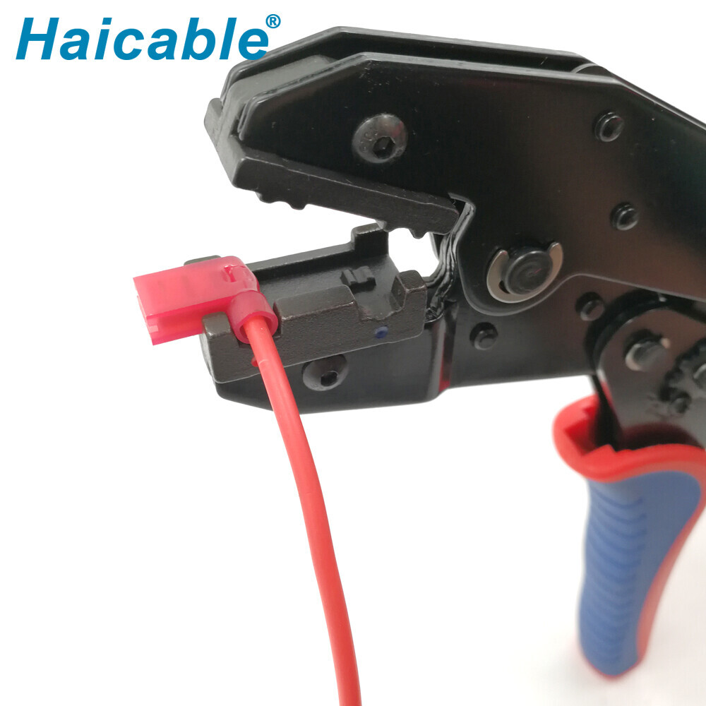Insulated 90°Flag Terminals Crimping Tools LXR-07FL