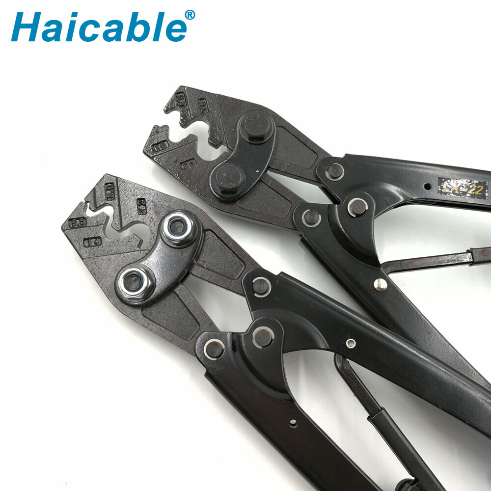 Max 22mm²Non-insulated Terminals Crimping Tool LX-22