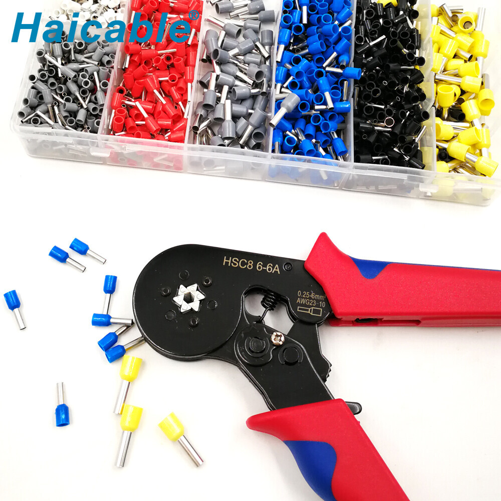 Terminal Crimping Tools Sets HSC8 6-6A-1200E