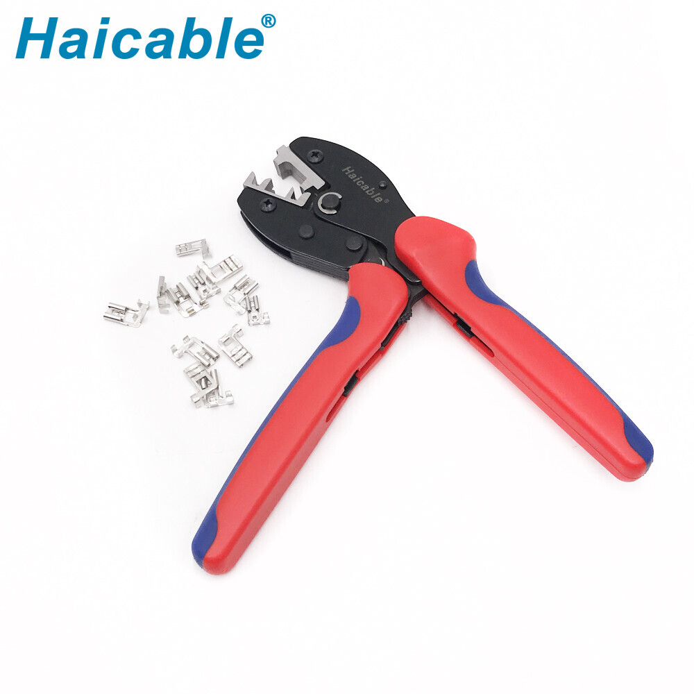 Non-Insulated 90°Flag Terminals Crimping Tools LY-0506FL