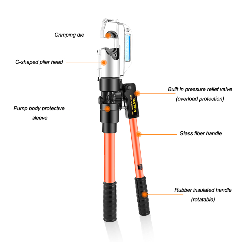 50-400mm² Cable Connector Hydraulic Crimping Tool CYO-510B