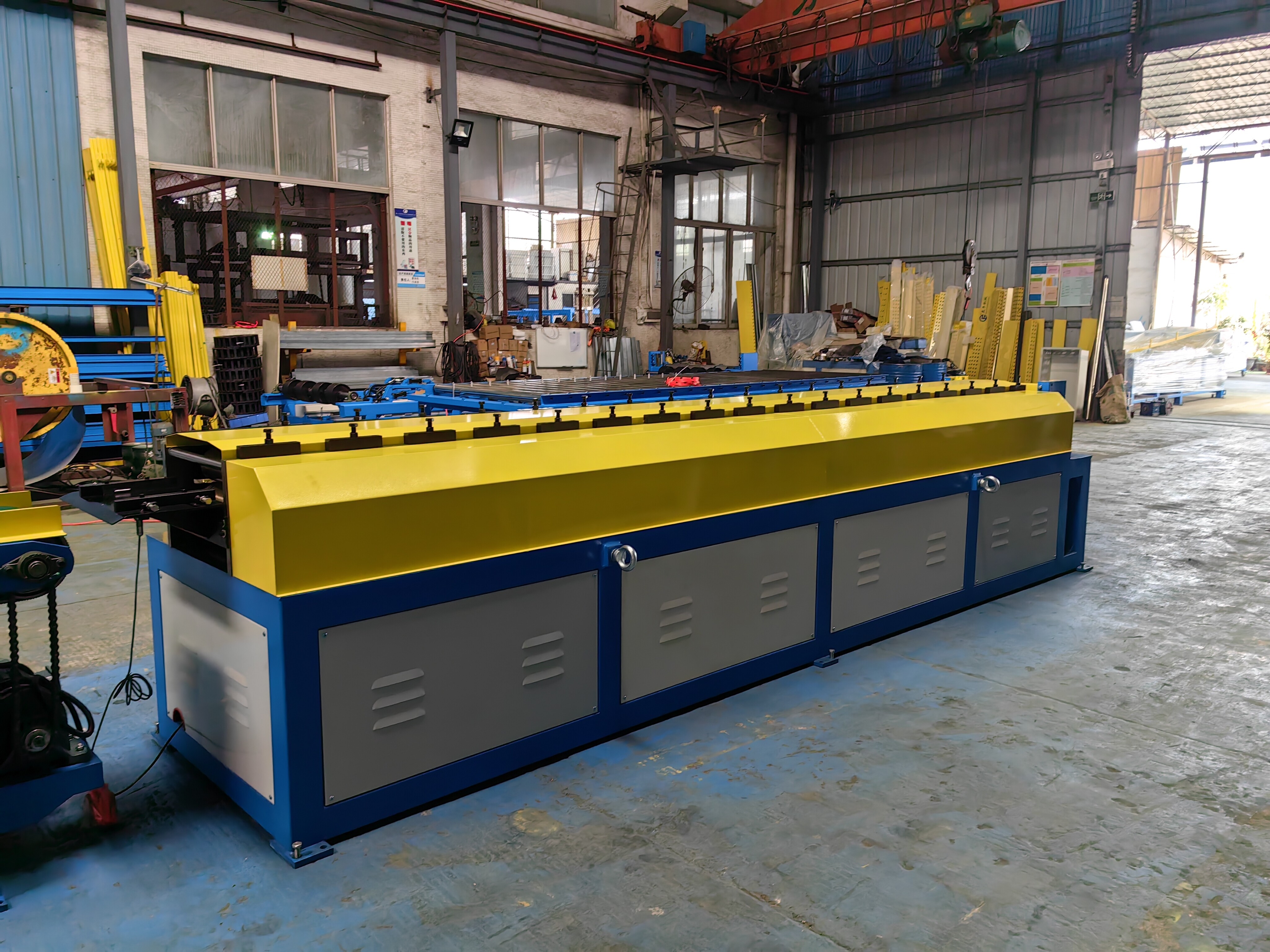 HVAC Damper Frame Roll Forming Machine
