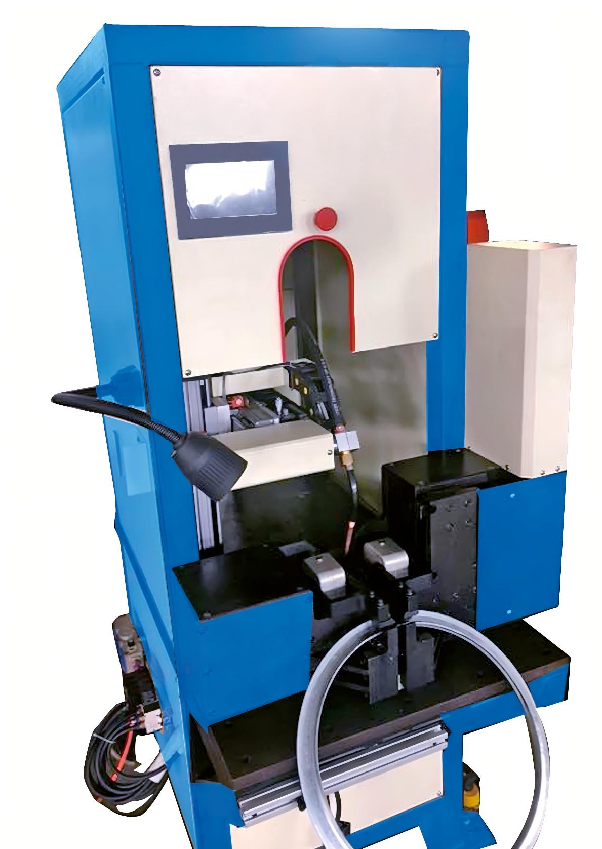 Round flange automatic welding