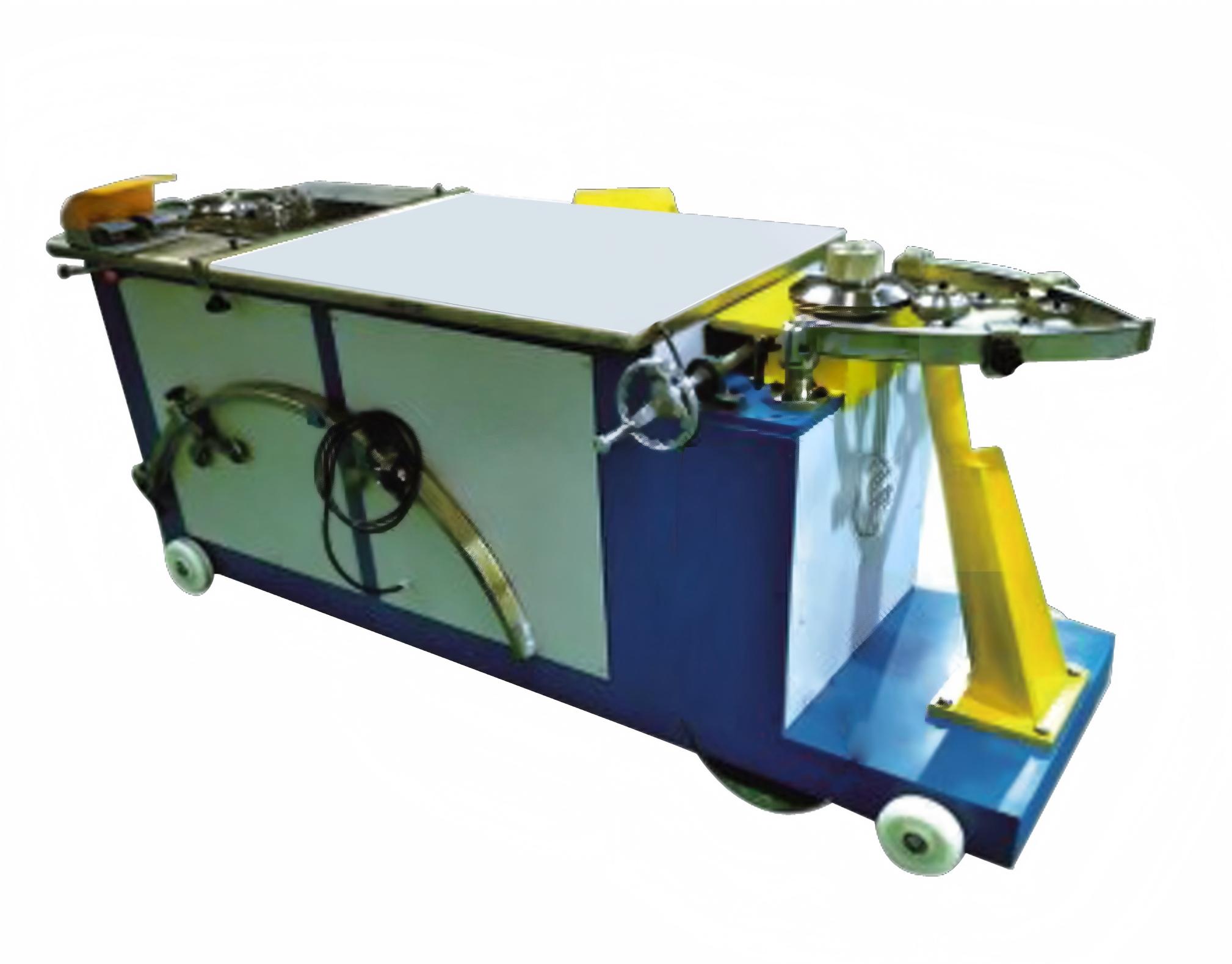 Elbow lock forming machine