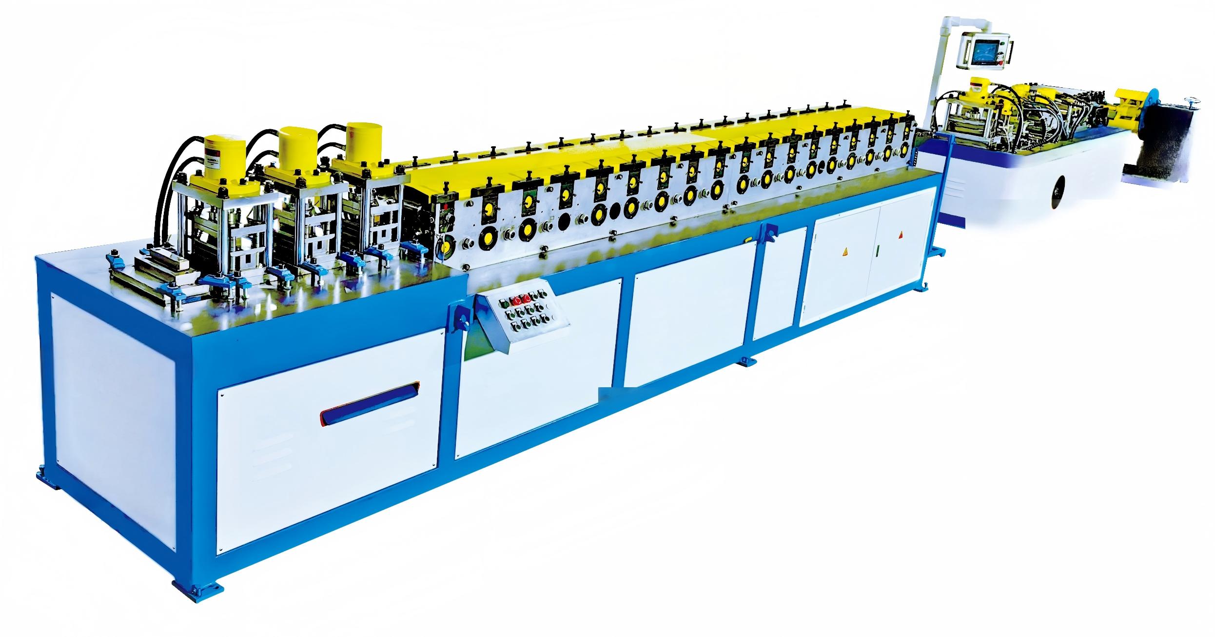 HVAC Manual Damper Frame Roll Forming Machine