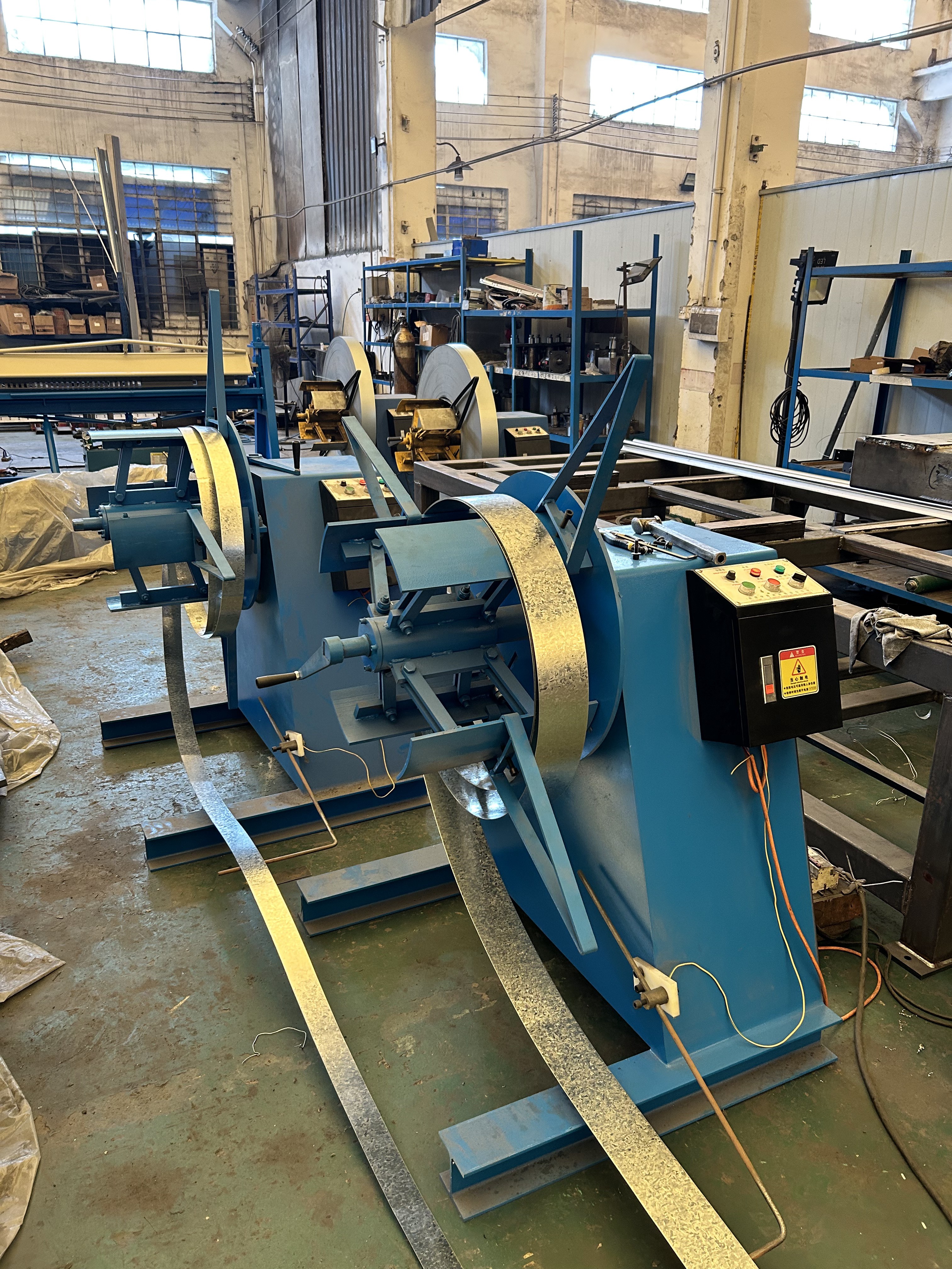 Fire soft connection machine