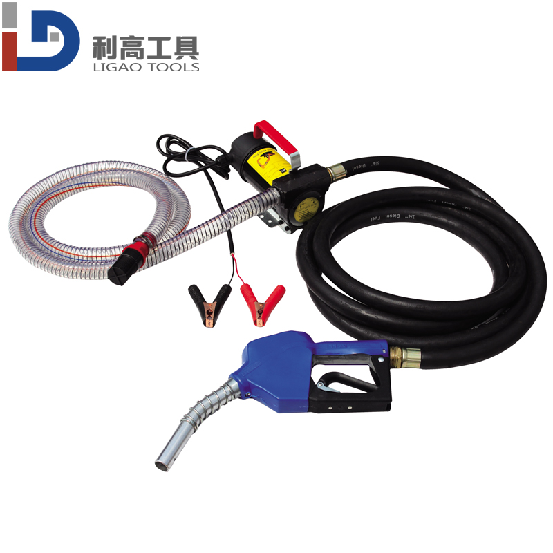 12V 24V Diesel Transfer Pump With Hose and Auto Nozzle