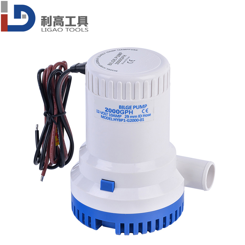 12V 24V DC Bilge  Pump 1500/2000GPH