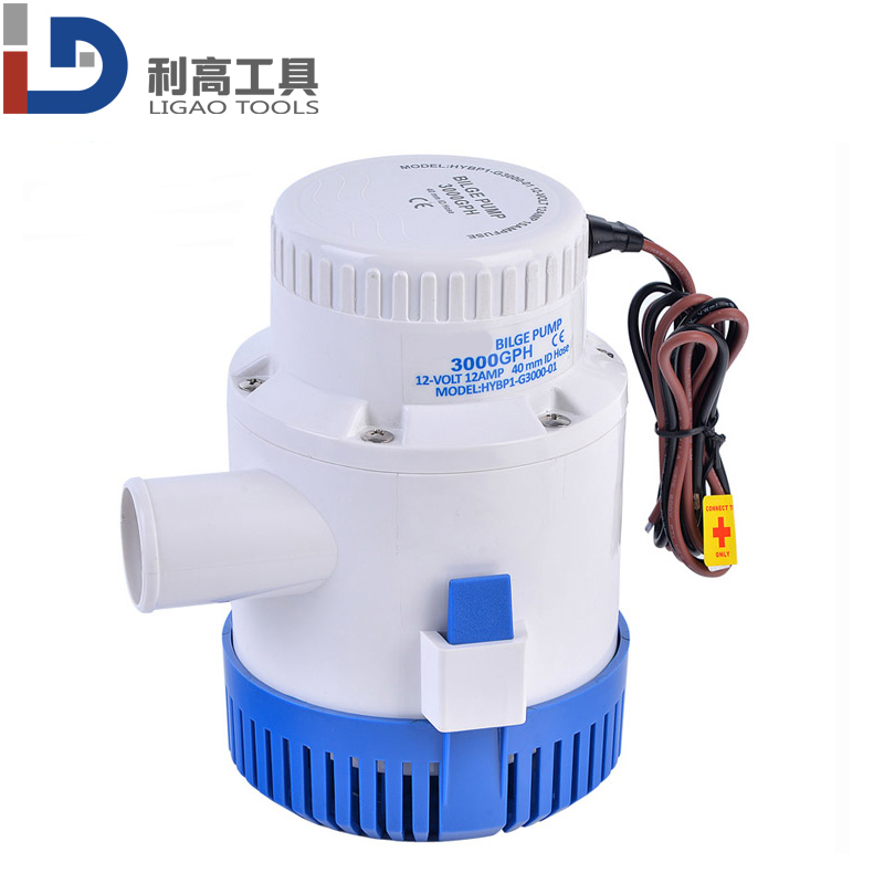 12V 24V DC Bilge  Pump 3000/3500/3700/4700GPH
