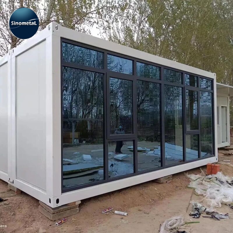 Multiple Combination 20Ft 40Ft Apple Cabin Waterproof Fireproof Prefab Container House