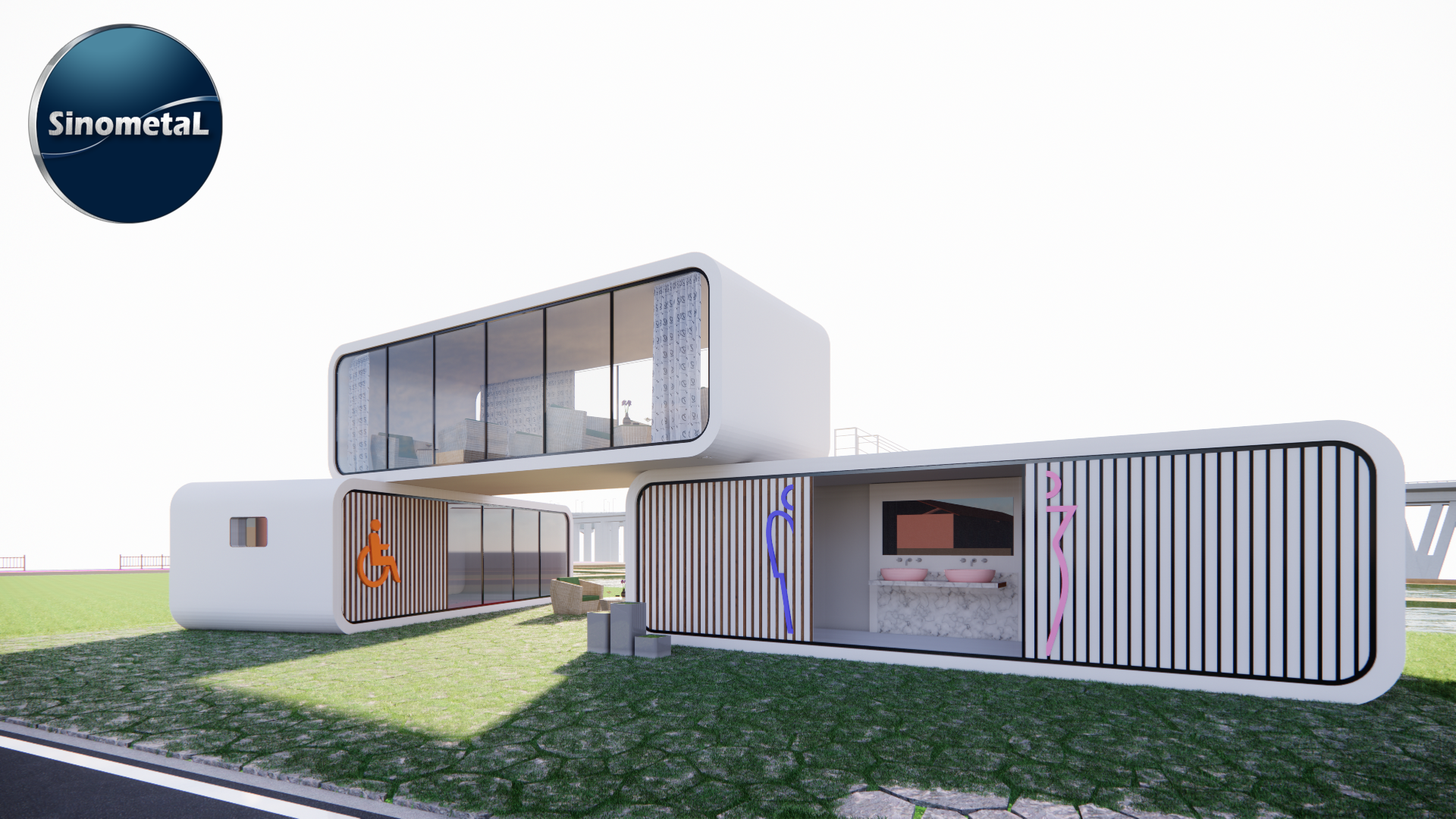 8.5 meter length Apple Cabin