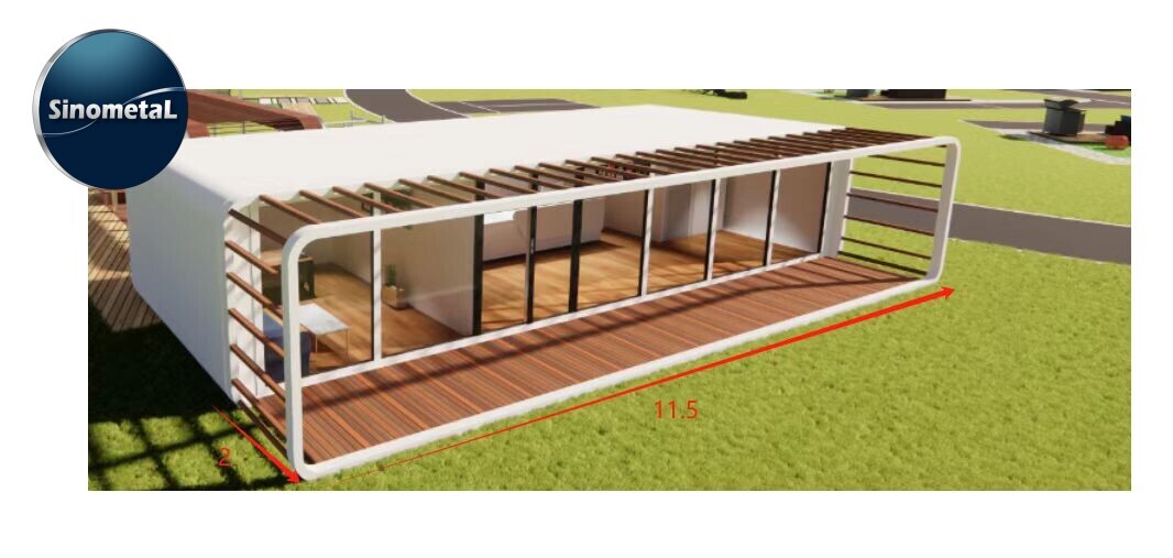 11.5 meter length Apple Cabin