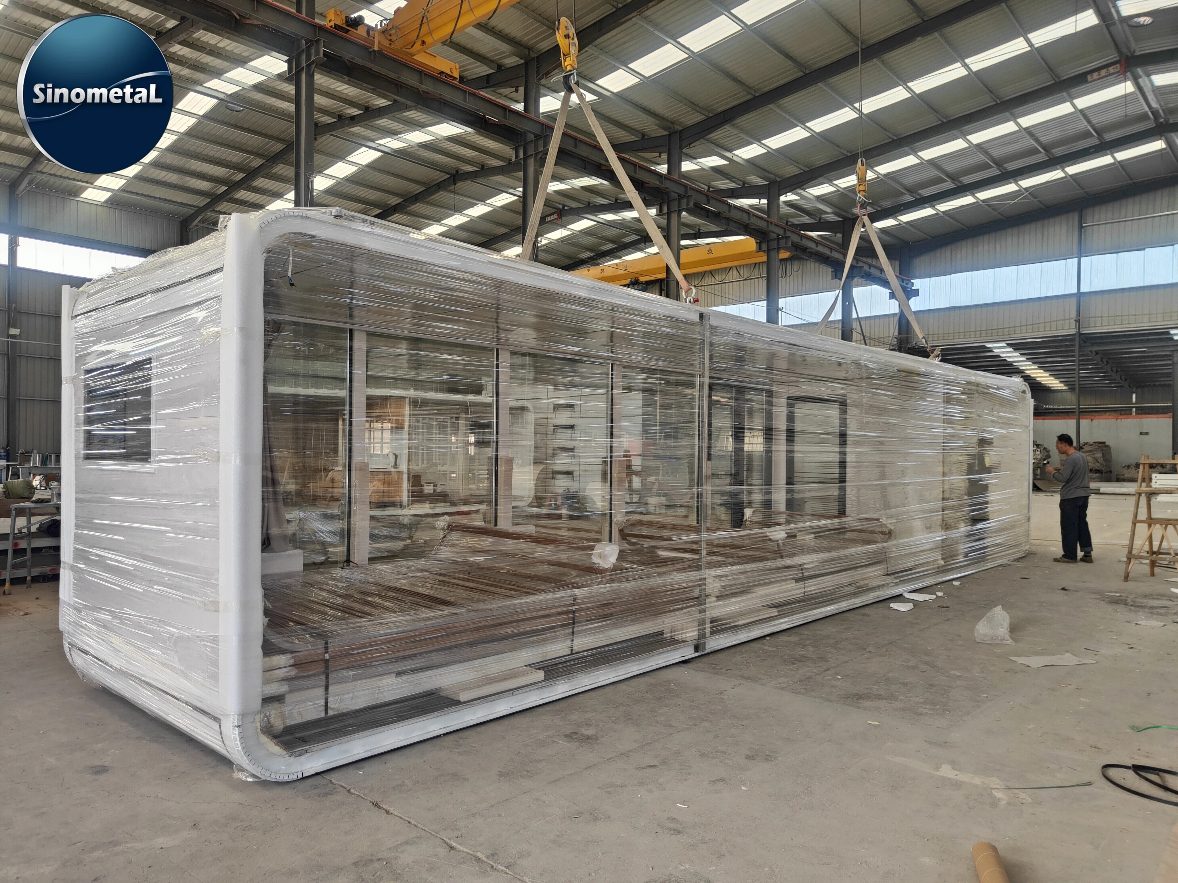 11.5 meter length Apple Cabin