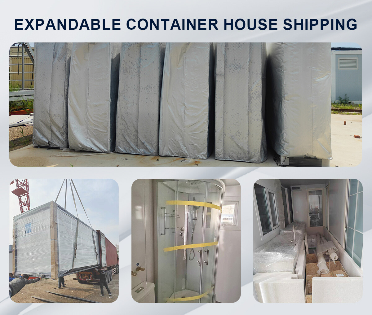 20 ft Dual-Wing Expandable & Foldable Container House (4) 20 ft Dual-Wing Expandable & Foldable Container House (4)