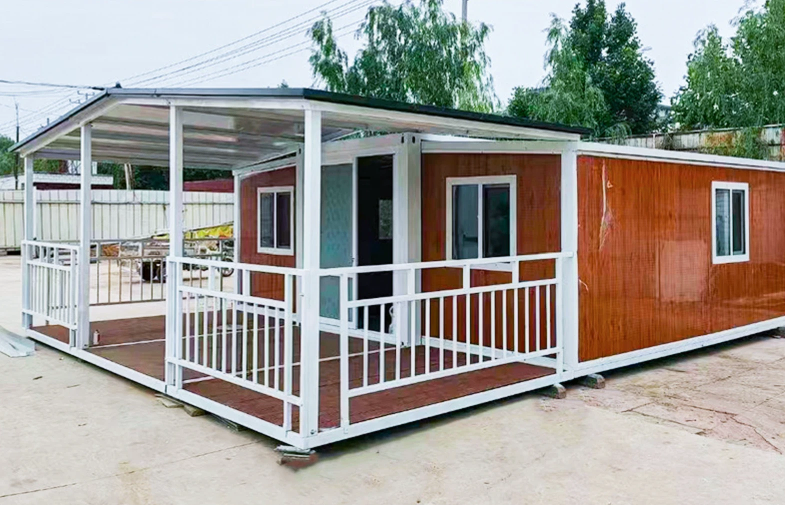 20 ft Dual-Wing Expandable & Foldable Container House