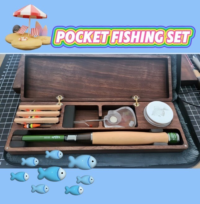 Pocket Fishing Set Box