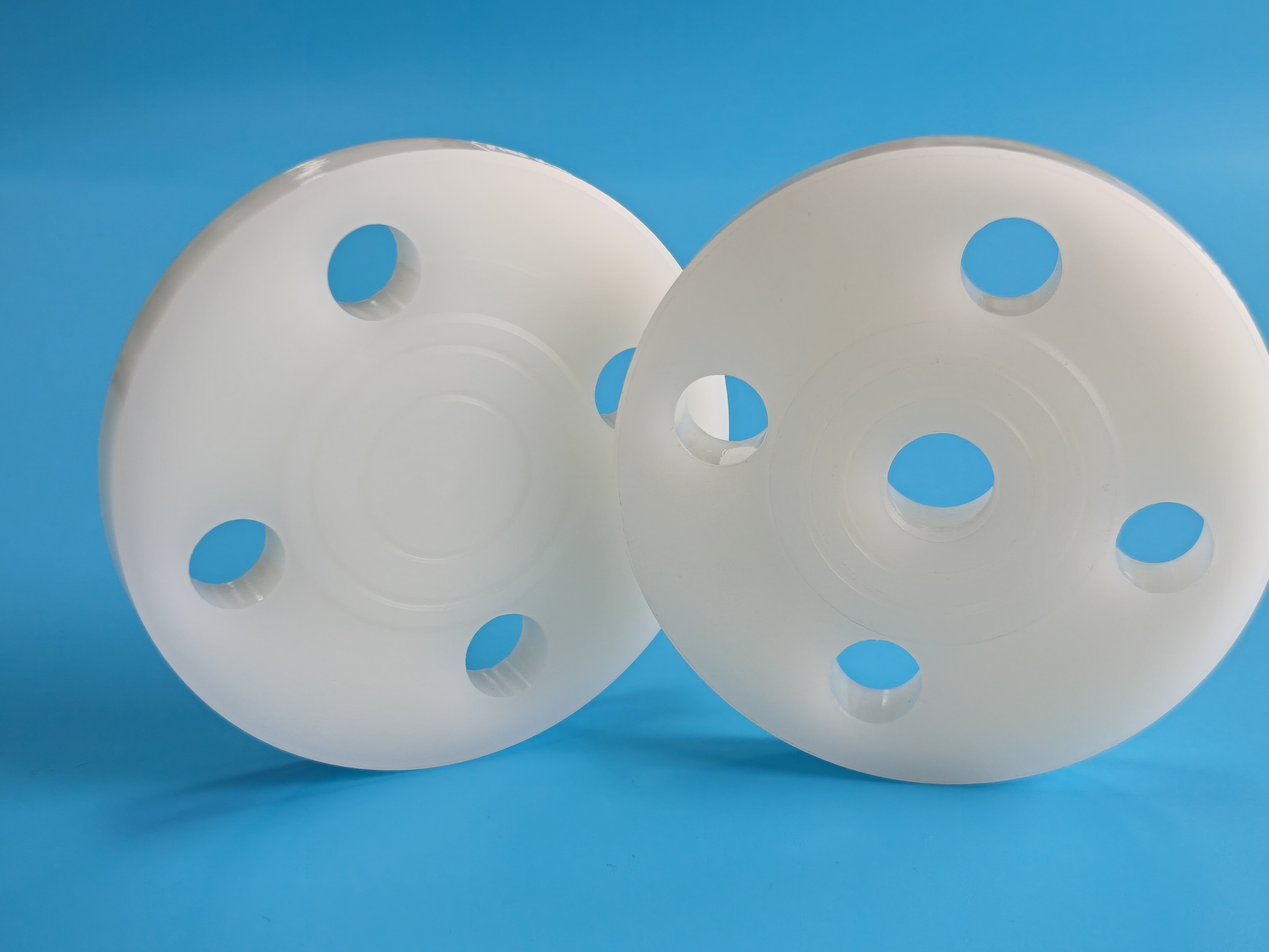 High Quality PVDF Part Stub Flange Ball Valve Injection Moulded Socket Welding with Processing Service