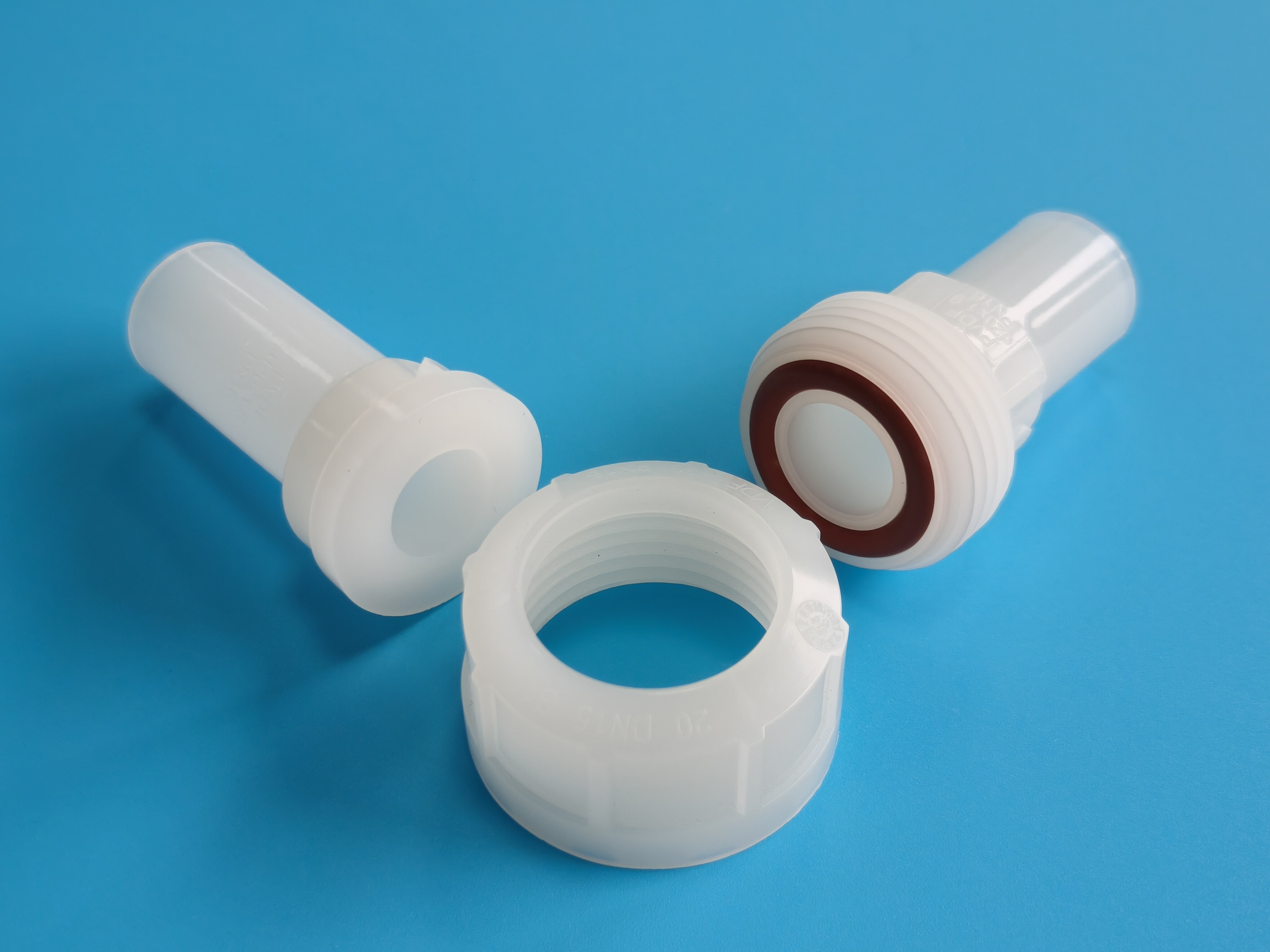 Corrosion-Resistant Natural PVDF Injection Moulded Butt Processing & Cutting Service