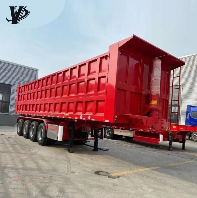 4 Axle Dropside Side Tipper Trailer