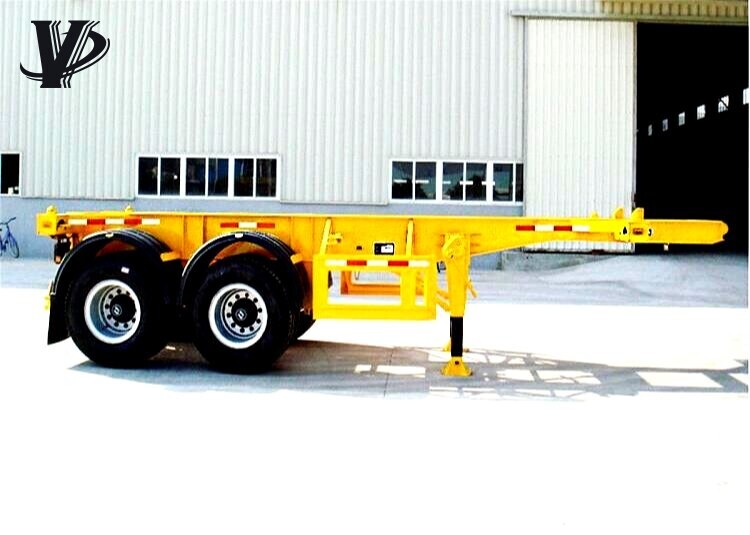 2 Axles Skeleton Trailer