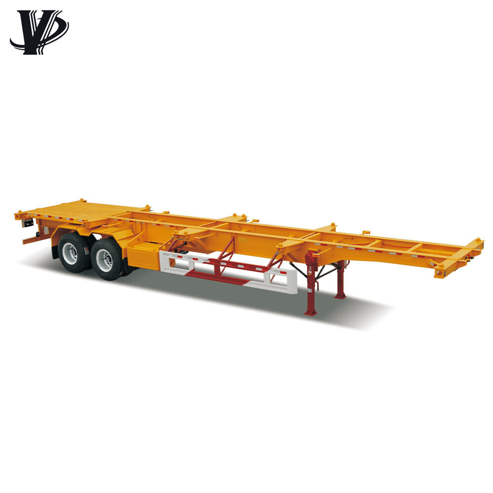 2 Axles Skeleton Trailer