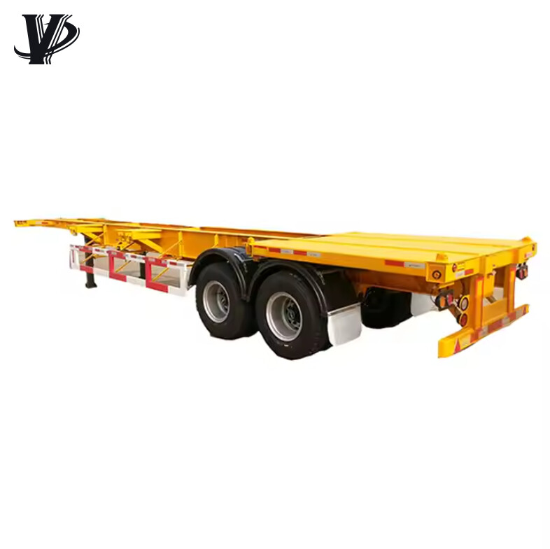 2 Axles Skeleton Trailer