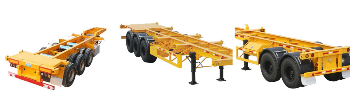 鹅颈式骨架半挂