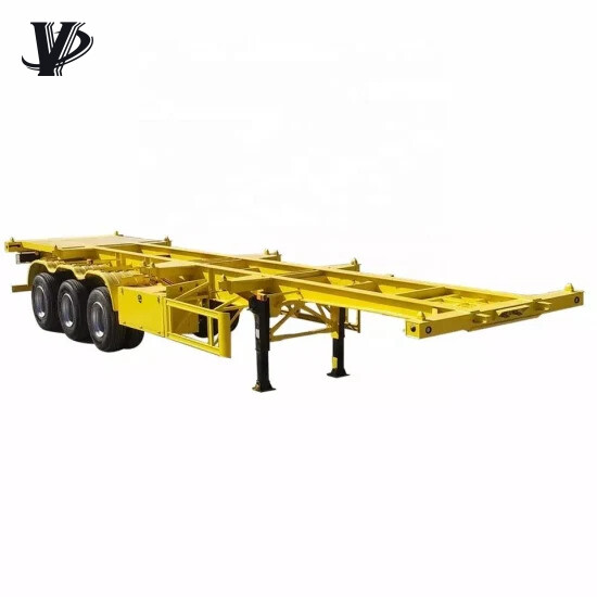 3 Axle 40ft Skeleton Semi trailer Container Semi Trailer