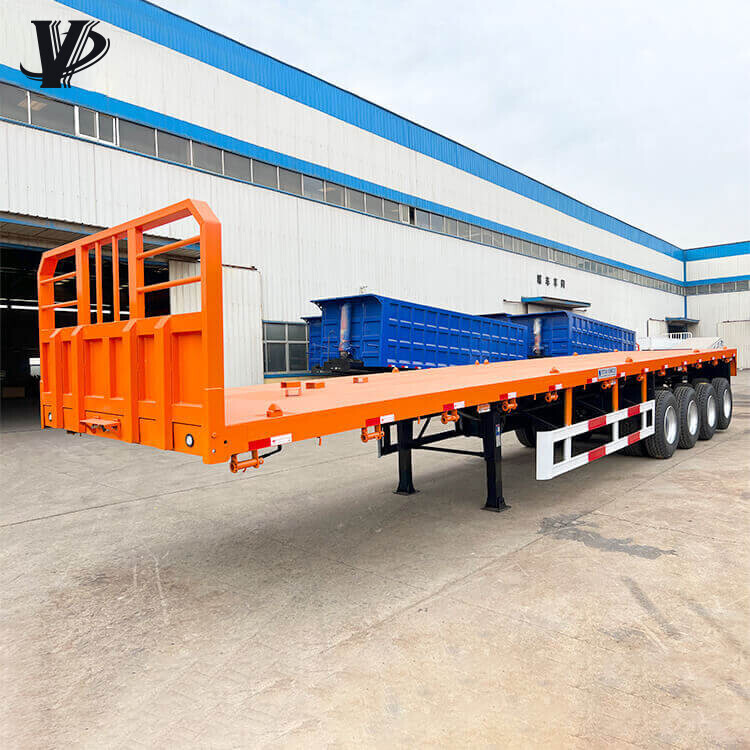 4 Axle 40ft Container Flatbed Trailer