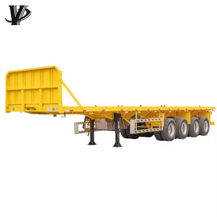 4 Axle 40ft Container Flatbed Trailer