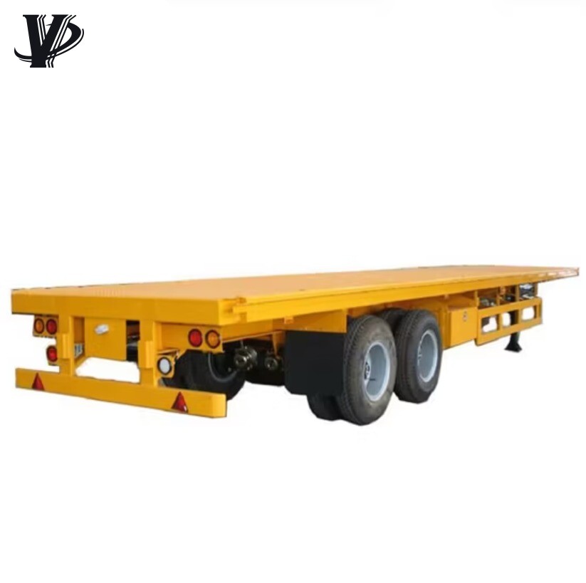 20 Foot Flatbed Semi Trailer