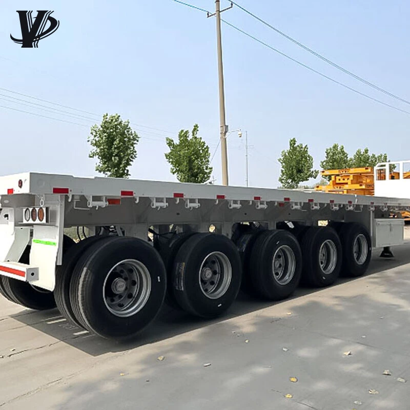 60 axle flatbed trailer