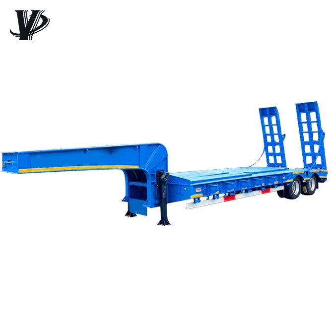 2-Axle 45T Lowbed Semi-Trailer