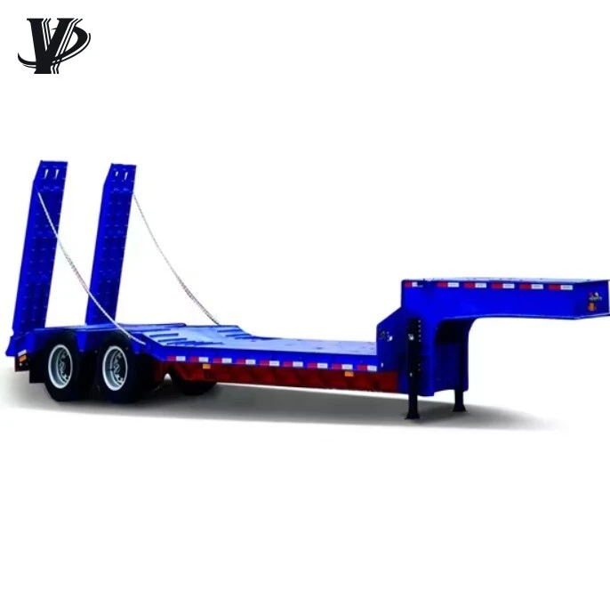 2-Axle 45T Lowbed Semi-Trailer