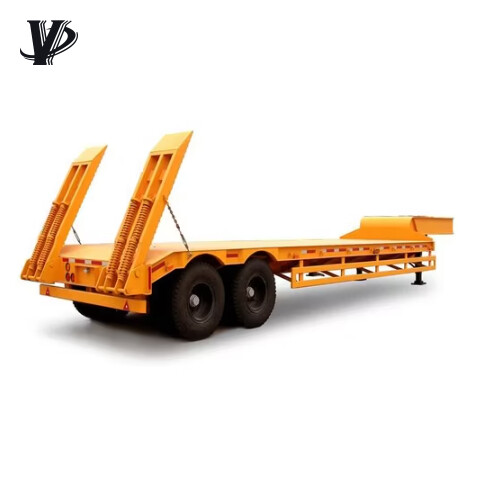 2-Axle 45T Lowbed Semi-Trailer
