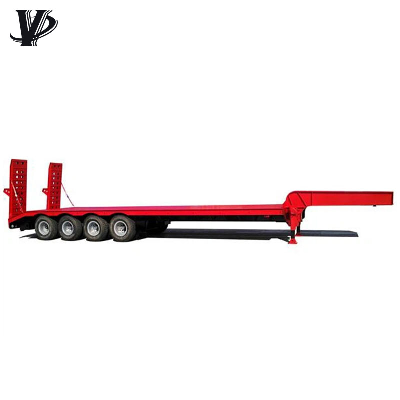 3 Axle Lowbed Gooseneck Semi Trailer