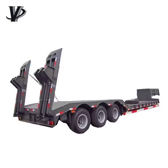 3 Axle Lowbed Gooseneck Semi Trailer