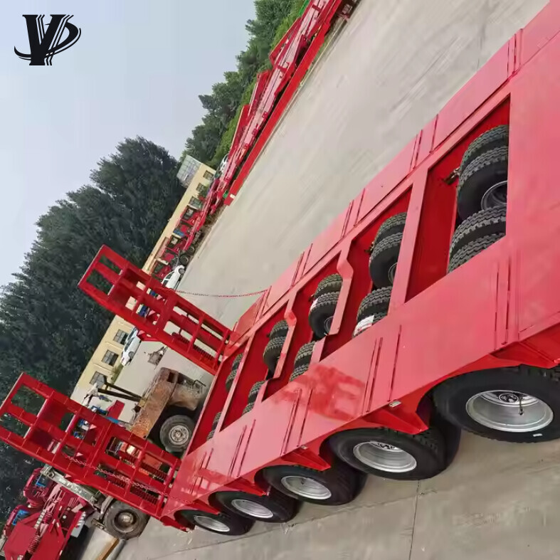 5 Axle Heavy Duty Low Bed Trailer