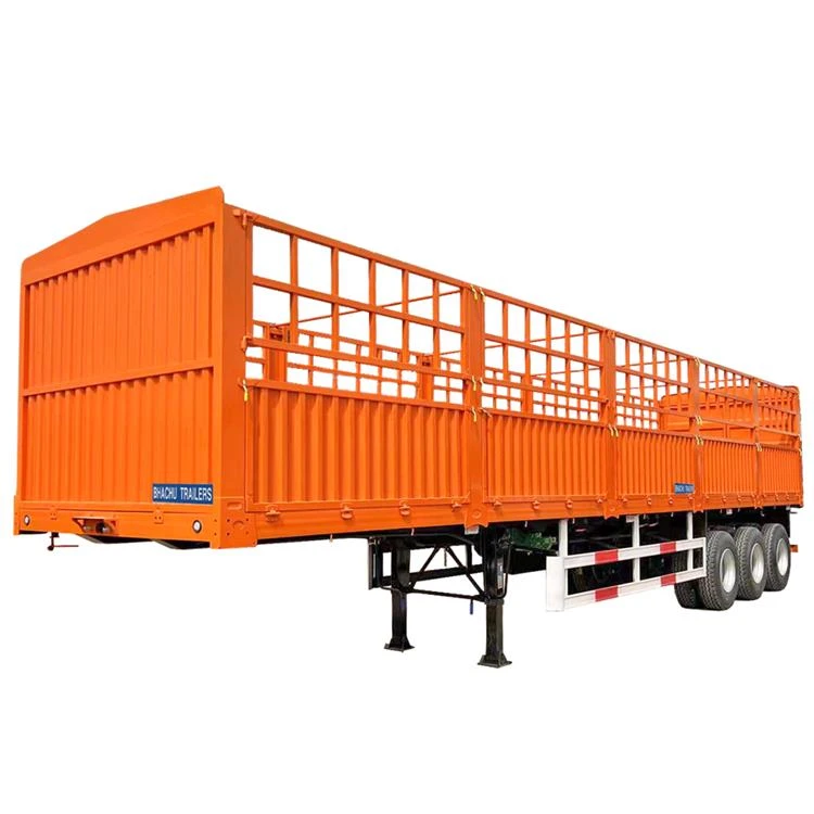 3 axle Fence Semi Trailer