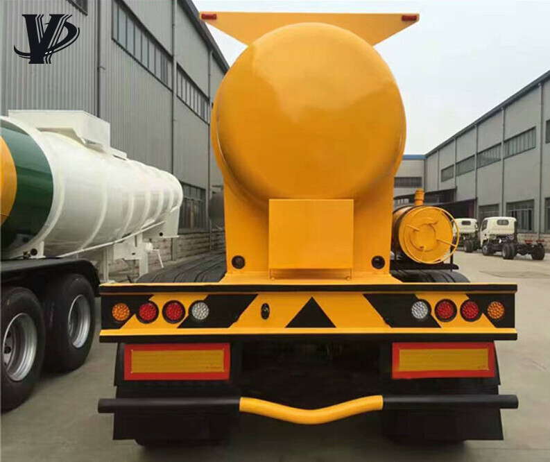 Strong acid corrosion resistant tank semi trailer